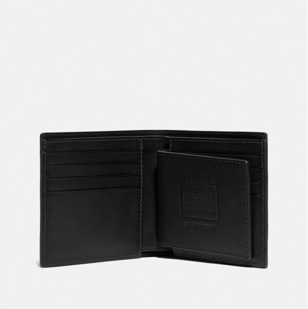 Coach 3 in 1 sport wallet black - Image 2