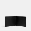 Coach Slim Money Clip Billfold Wallet In Signature Canvas - Image 2